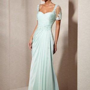 Alyce Paris Mother of the Bride Dress Seabreeze In Size 6